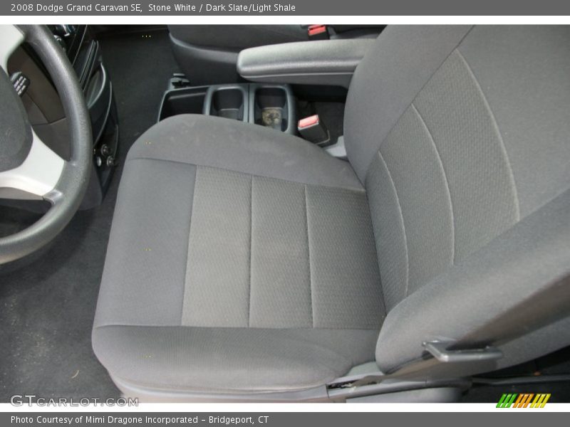 Stone White / Dark Slate/Light Shale 2008 Dodge Grand Caravan SE