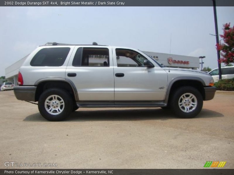Bright Silver Metallic / Dark Slate Gray 2002 Dodge Durango SXT 4x4