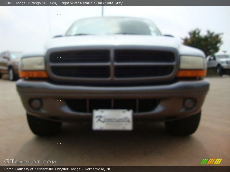 Bright Silver Metallic / Dark Slate Gray 2002 Dodge Durango SXT 4x4