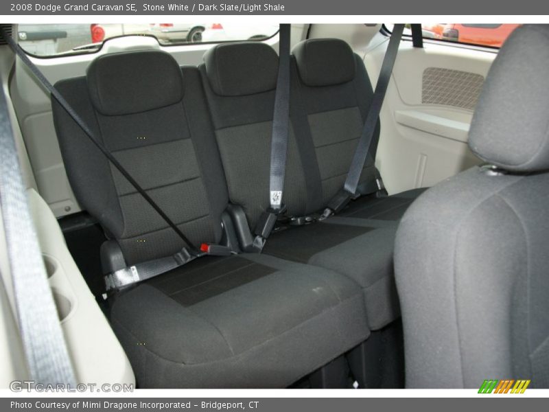 Stone White / Dark Slate/Light Shale 2008 Dodge Grand Caravan SE