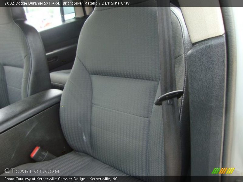 Bright Silver Metallic / Dark Slate Gray 2002 Dodge Durango SXT 4x4