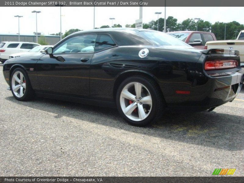  2011 Challenger SRT8 392 Brilliant Black Crystal Pearl