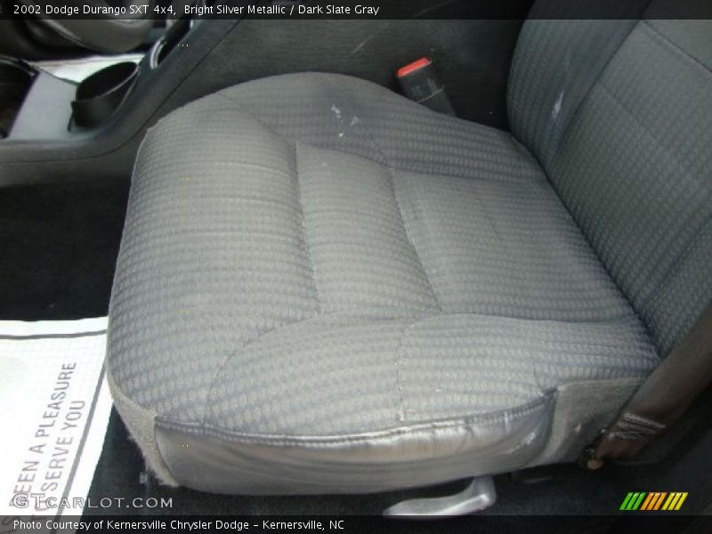 Bright Silver Metallic / Dark Slate Gray 2002 Dodge Durango SXT 4x4