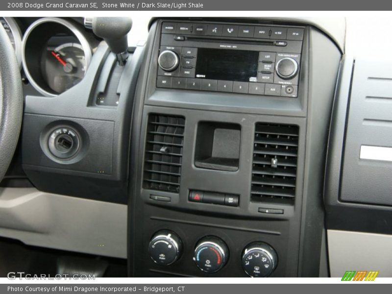 Stone White / Dark Slate/Light Shale 2008 Dodge Grand Caravan SE