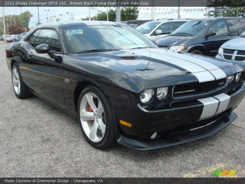 Front 3/4 View of 2011 Challenger SRT8 392