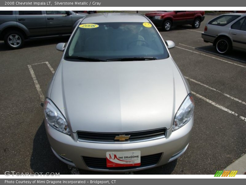 Silverstone Metallic / Gray 2008 Chevrolet Impala LT