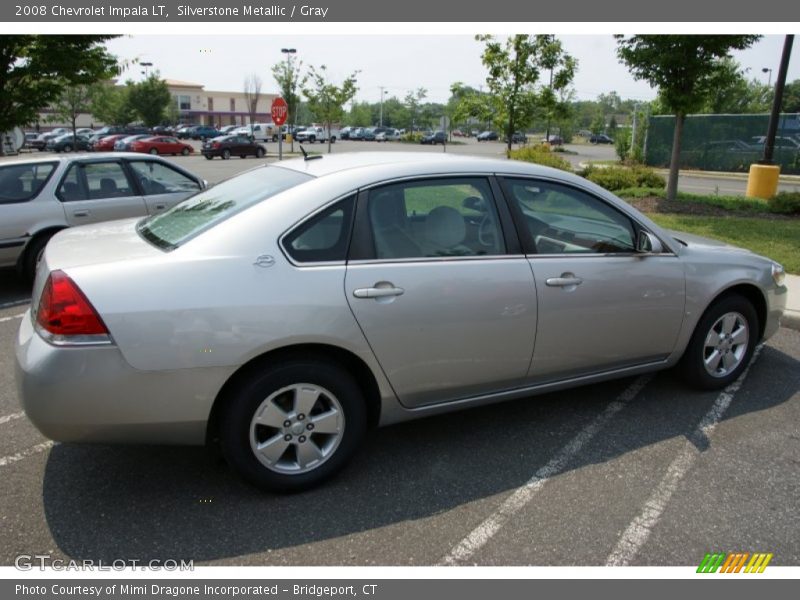 Silverstone Metallic / Gray 2008 Chevrolet Impala LT