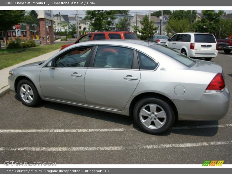 Silverstone Metallic / Gray 2008 Chevrolet Impala LT