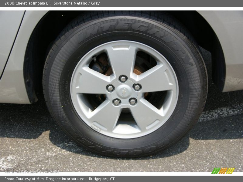 Silverstone Metallic / Gray 2008 Chevrolet Impala LT