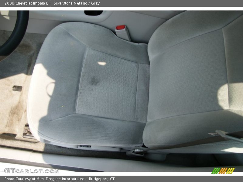 Silverstone Metallic / Gray 2008 Chevrolet Impala LT