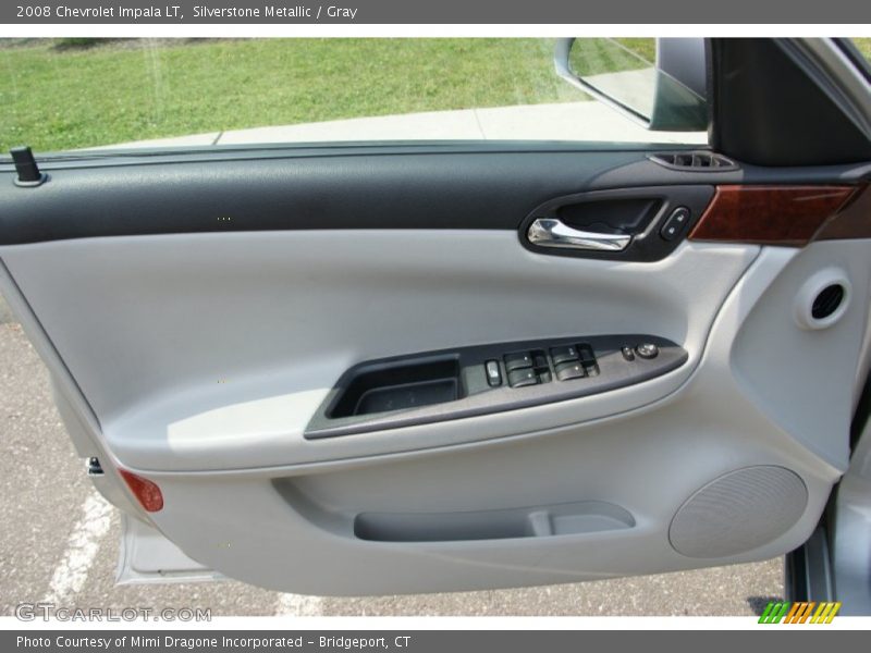 Silverstone Metallic / Gray 2008 Chevrolet Impala LT