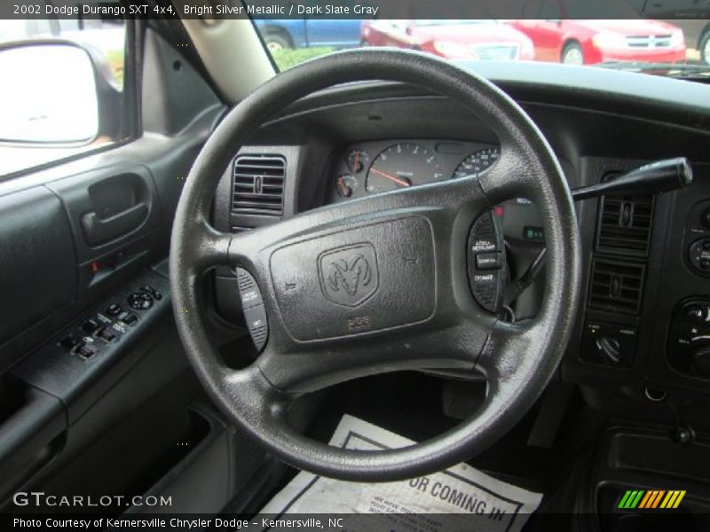 Bright Silver Metallic / Dark Slate Gray 2002 Dodge Durango SXT 4x4