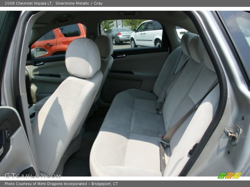 Silverstone Metallic / Gray 2008 Chevrolet Impala LT