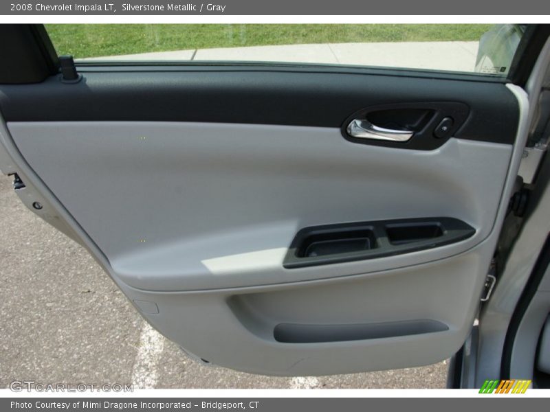 Silverstone Metallic / Gray 2008 Chevrolet Impala LT