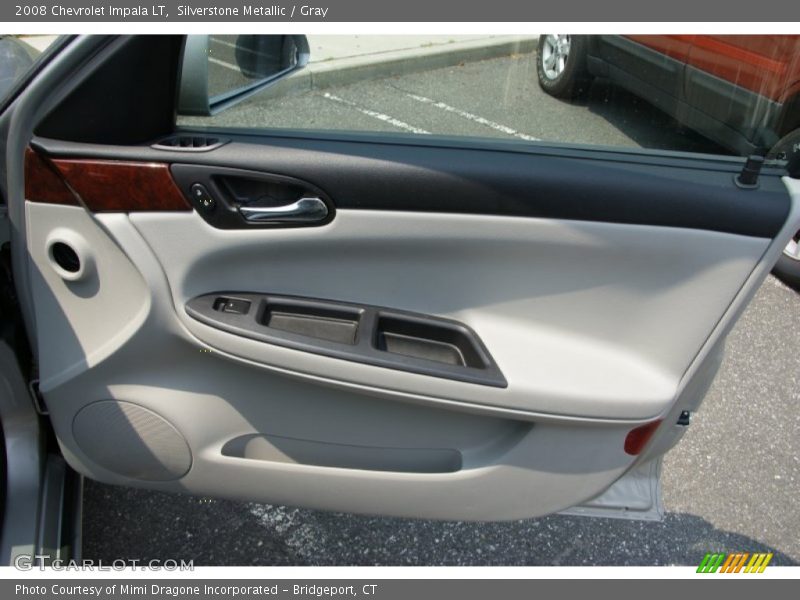 Silverstone Metallic / Gray 2008 Chevrolet Impala LT