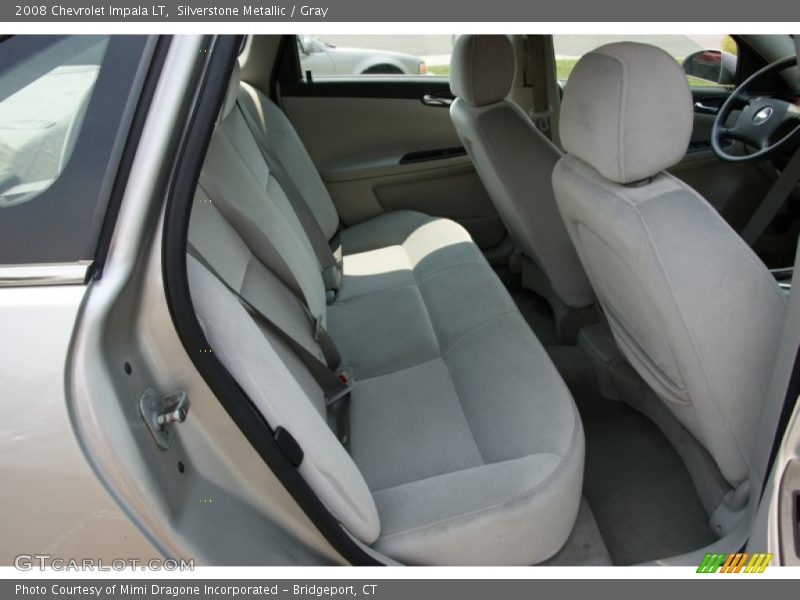 Silverstone Metallic / Gray 2008 Chevrolet Impala LT