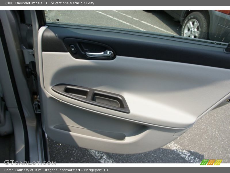 Silverstone Metallic / Gray 2008 Chevrolet Impala LT