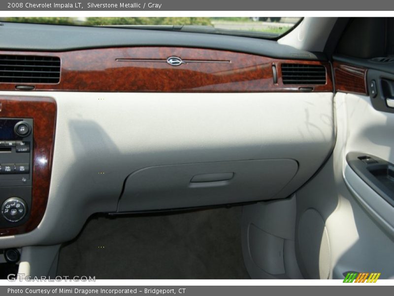 Silverstone Metallic / Gray 2008 Chevrolet Impala LT