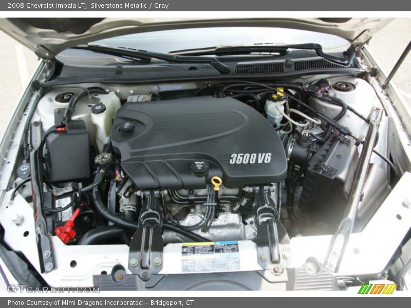 Silverstone Metallic / Gray 2008 Chevrolet Impala LT