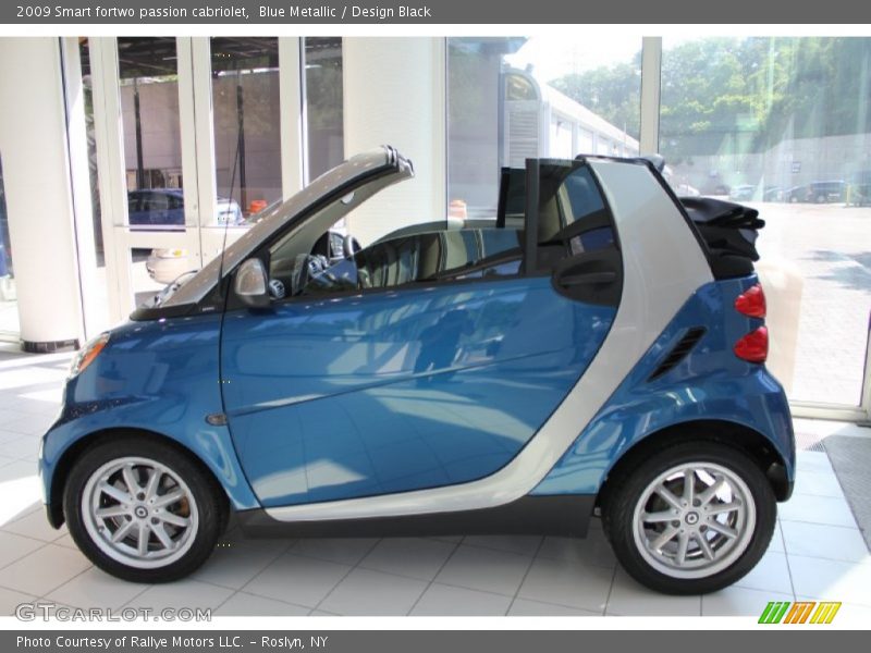  2009 fortwo passion cabriolet Blue Metallic