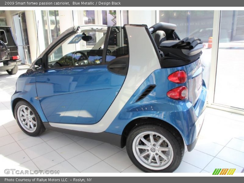  2009 fortwo passion cabriolet Blue Metallic