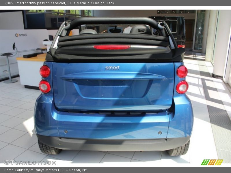  2009 fortwo passion cabriolet Blue Metallic