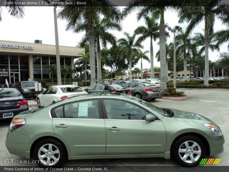 Metallic Jade / Blond 2008 Nissan Altima 2.5 SL