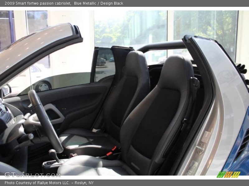  2009 fortwo passion cabriolet Design Black Interior