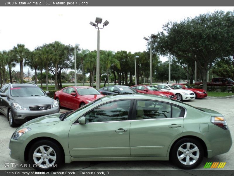 Metallic Jade / Blond 2008 Nissan Altima 2.5 SL