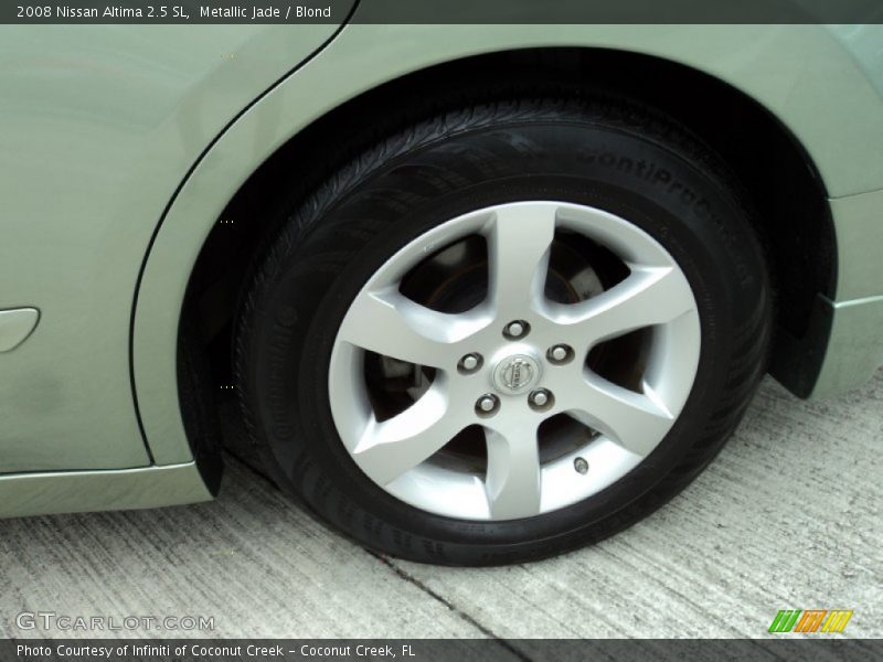 Metallic Jade / Blond 2008 Nissan Altima 2.5 SL