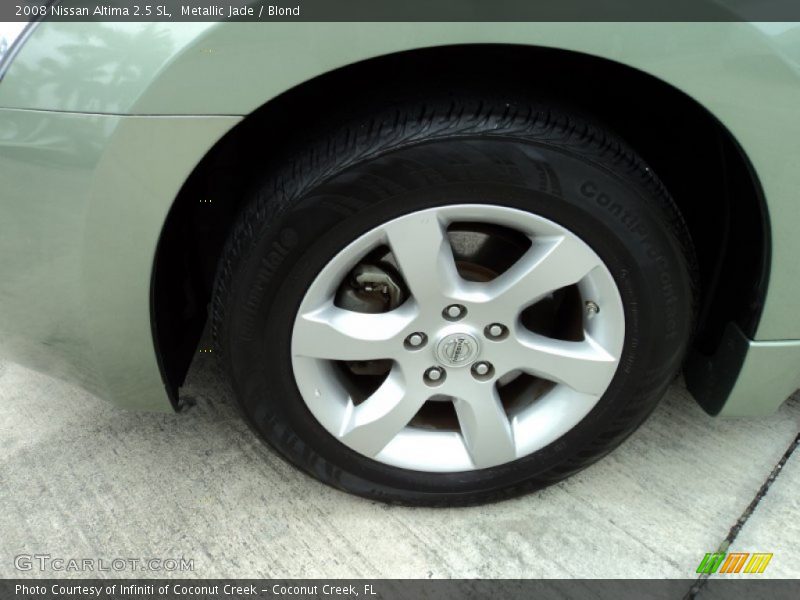 Metallic Jade / Blond 2008 Nissan Altima 2.5 SL
