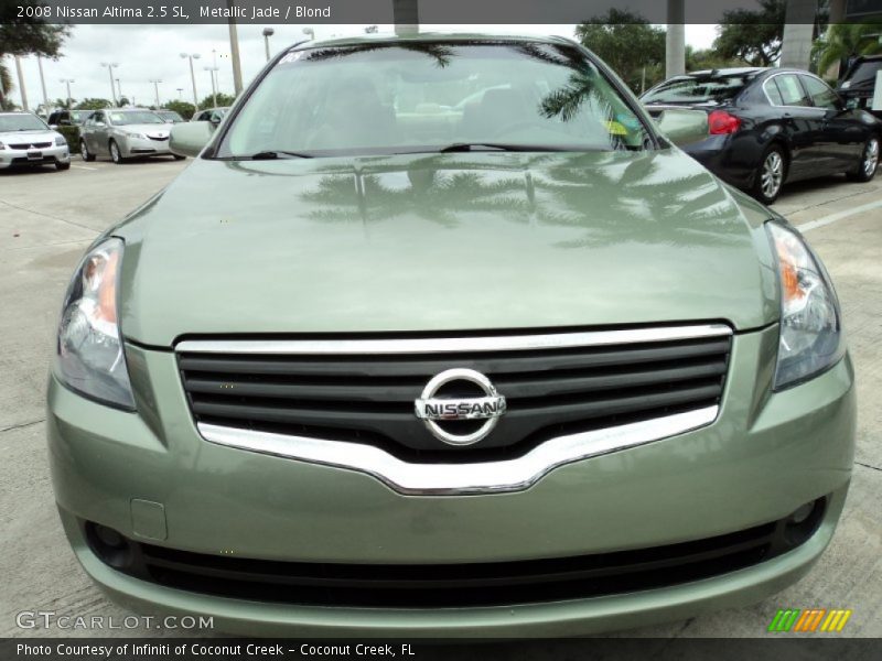 Metallic Jade / Blond 2008 Nissan Altima 2.5 SL