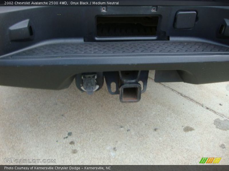 Onyx Black / Medium Neutral 2002 Chevrolet Avalanche 2500 4WD