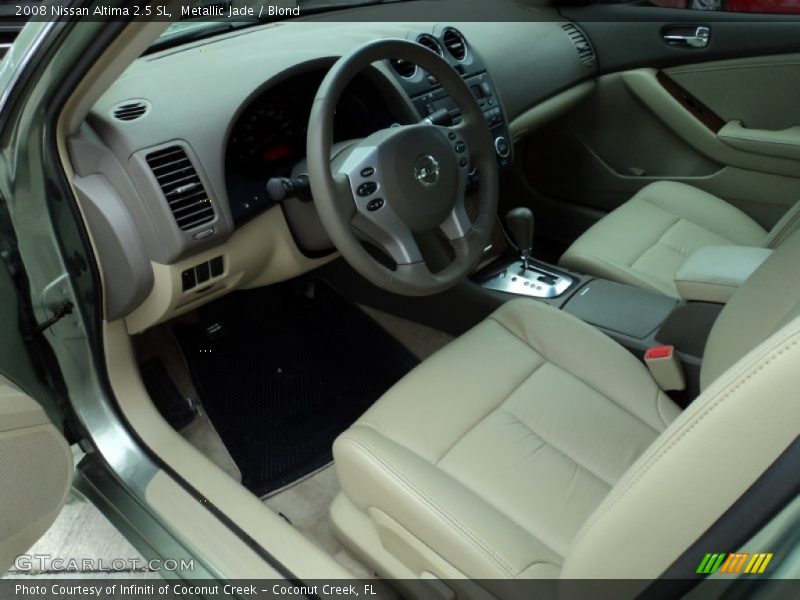 Metallic Jade / Blond 2008 Nissan Altima 2.5 SL