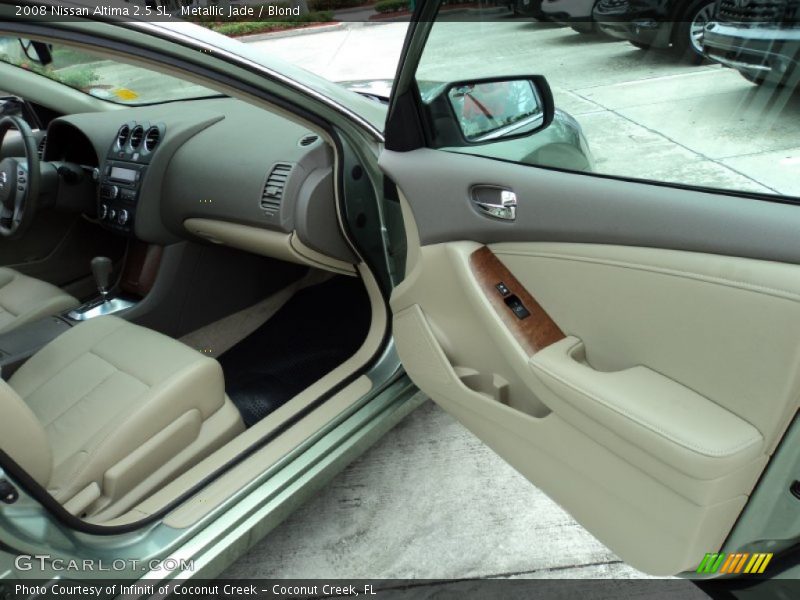 Metallic Jade / Blond 2008 Nissan Altima 2.5 SL