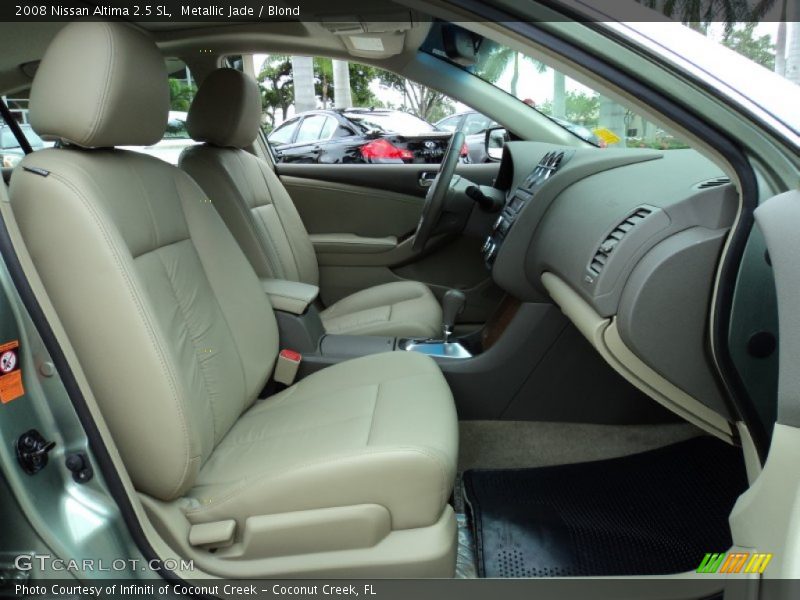 Metallic Jade / Blond 2008 Nissan Altima 2.5 SL