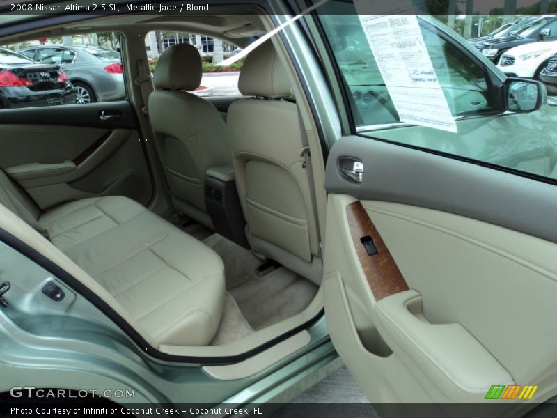 Metallic Jade / Blond 2008 Nissan Altima 2.5 SL
