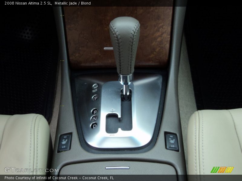 Metallic Jade / Blond 2008 Nissan Altima 2.5 SL