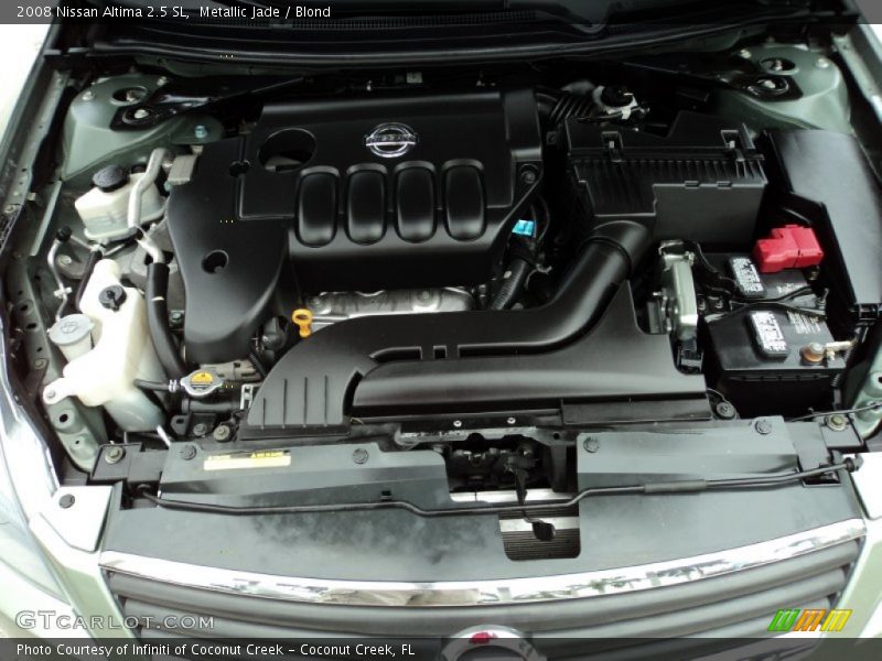 Metallic Jade / Blond 2008 Nissan Altima 2.5 SL