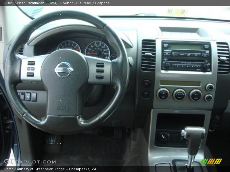 Silverton Blue Pearl / Graphite 2005 Nissan Pathfinder SE 4x4
