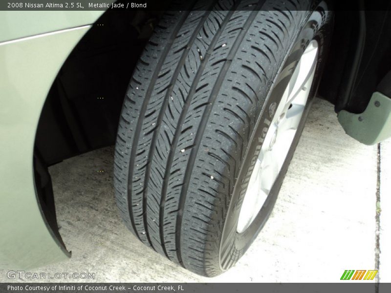Metallic Jade / Blond 2008 Nissan Altima 2.5 SL
