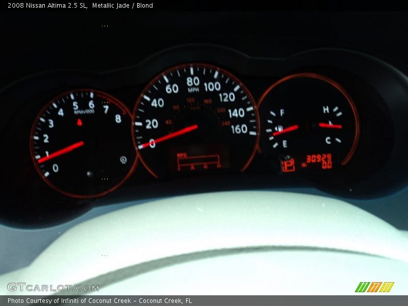 Metallic Jade / Blond 2008 Nissan Altima 2.5 SL