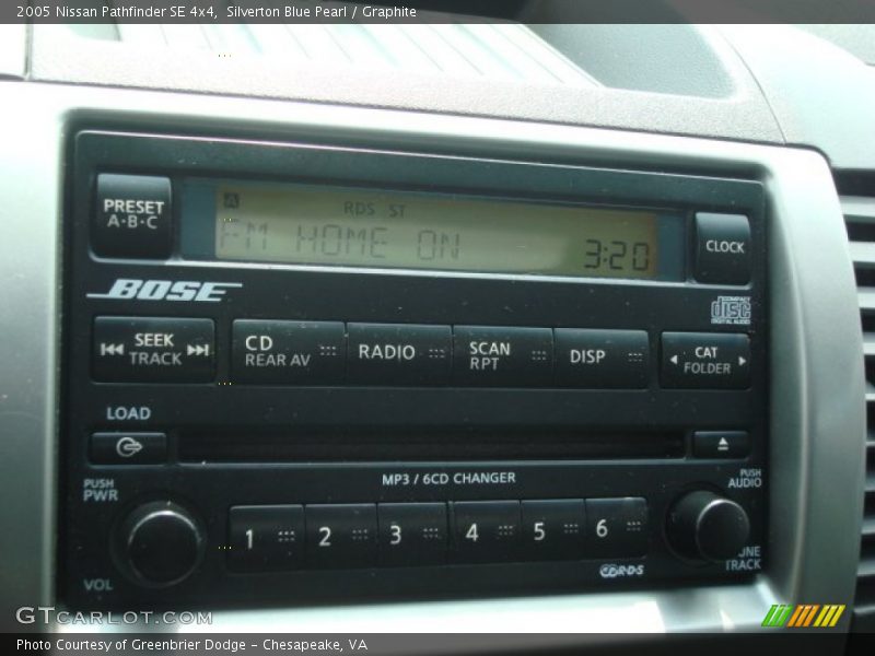 Silverton Blue Pearl / Graphite 2005 Nissan Pathfinder SE 4x4