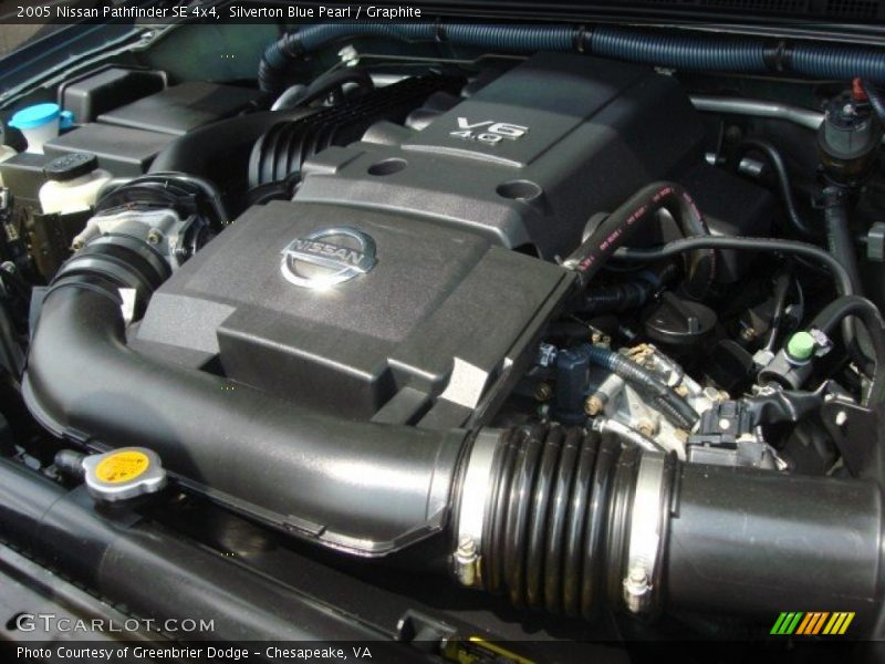 Silverton Blue Pearl / Graphite 2005 Nissan Pathfinder SE 4x4
