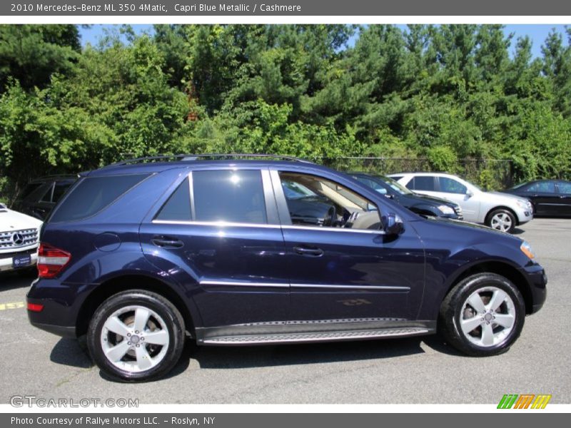 Capri Blue Metallic / Cashmere 2010 Mercedes-Benz ML 350 4Matic