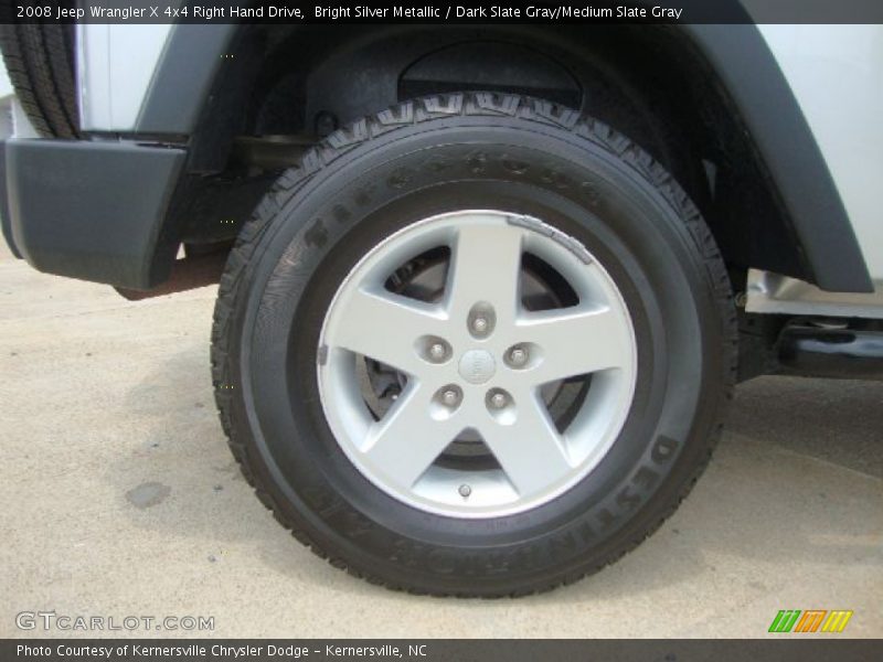  2008 Wrangler X 4x4 Right Hand Drive Wheel