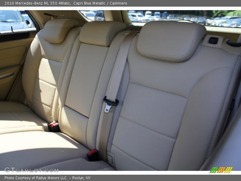 Capri Blue Metallic / Cashmere 2010 Mercedes-Benz ML 350 4Matic