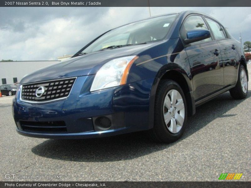 Front 3/4 View of 2007 Sentra 2.0