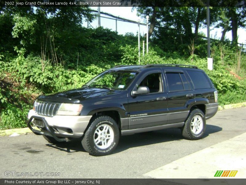 Black / Dark Slate Gray 2002 Jeep Grand Cherokee Laredo 4x4
