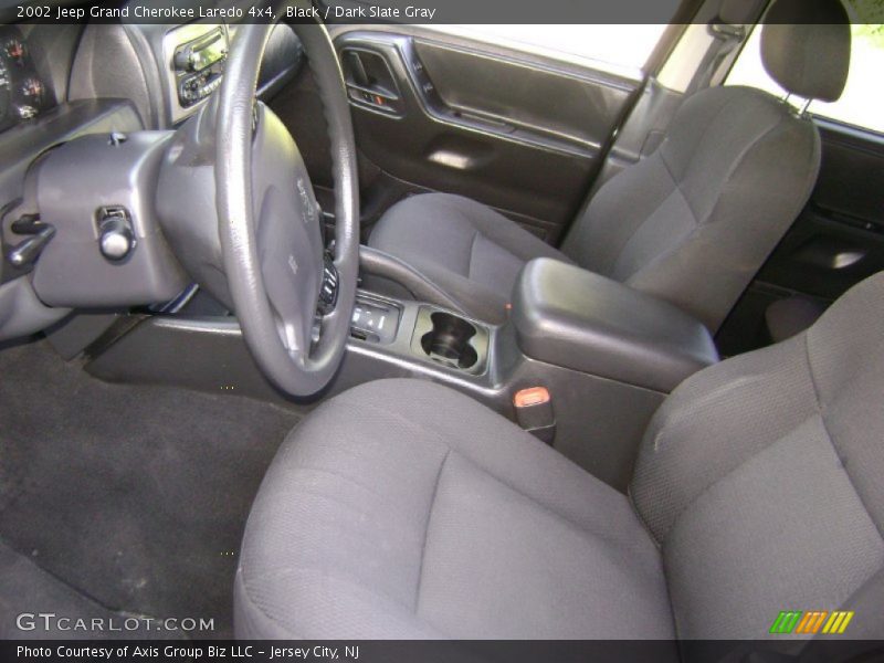 Black / Dark Slate Gray 2002 Jeep Grand Cherokee Laredo 4x4